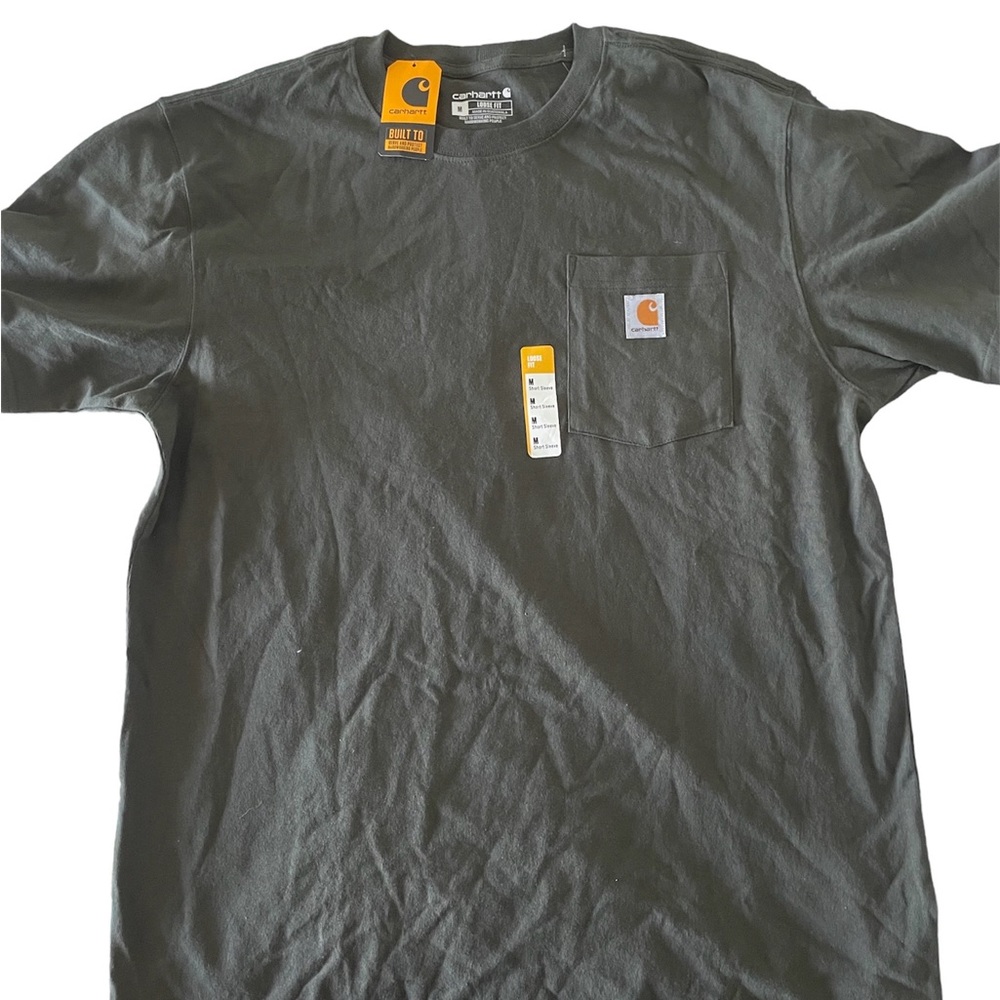 Carhartt New Men’s Loose Fit Short Sleeve Pocket T-shirt Tee Medium